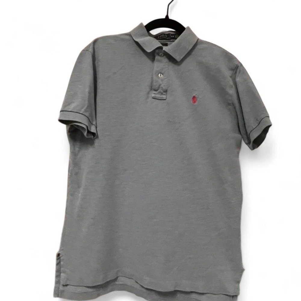 Polo Ralph Lauren Blue Short Sleeve Shirt Men's Size Medium‎